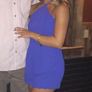 Royal blue Express romper